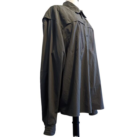 Cabela's 4Most UPF 30 Long Sleeve Fishing Shirt with Ventilation Size 2XL - Picture 3 of 5